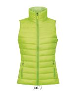 SOL'S WAVE WOMEN - LIGHTWEIGHT BODYWARMER Neon Lime