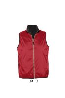 SOL'S WINNER - UNISEX CONTRASTED REVERSIBLE BODYWARMER Red