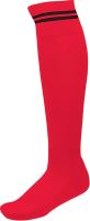 STRIPED SPORTS SOCKS Sporty Red/Black