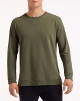 UNISEX LIGHT TERRY CREW Heather City Green